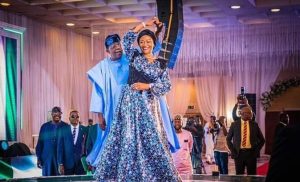 Tinubu, Wife Show Off Dancing Skills At Presidential Inauguration Ball