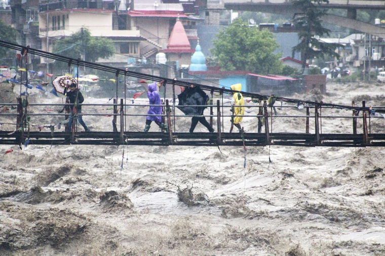 India Floods: Heavy rains lash India, causing flooding, landslides